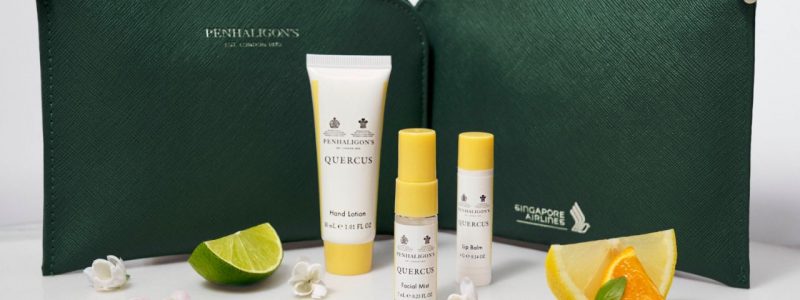 Singapore Airlines bekräftar amenity kit till Business Class