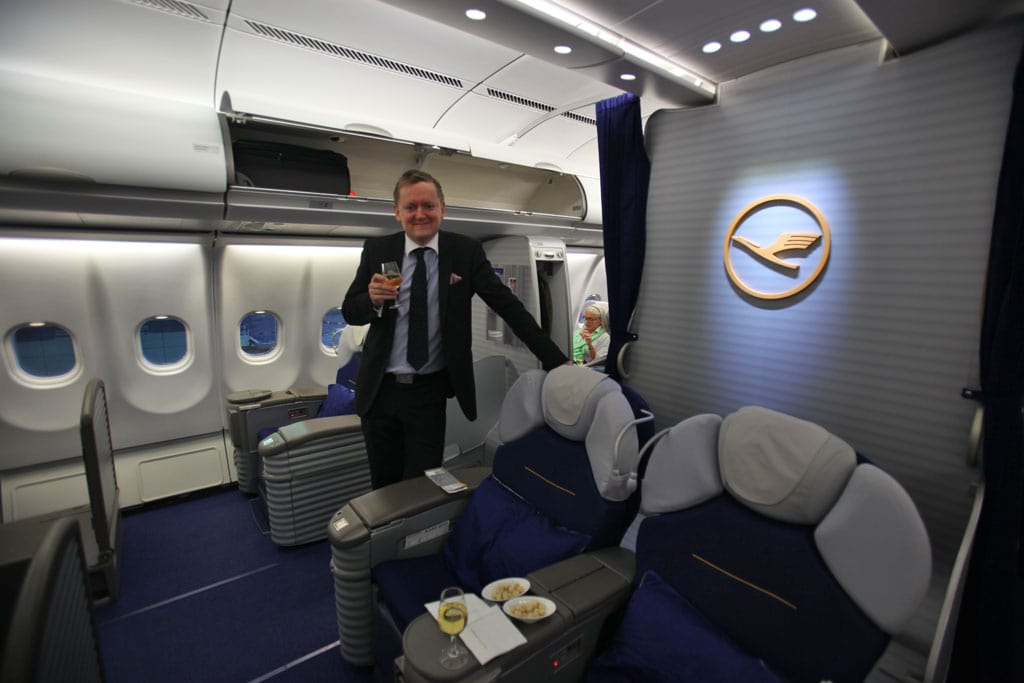 Första klass till New York del 2: Lufthansa First Class A340-600