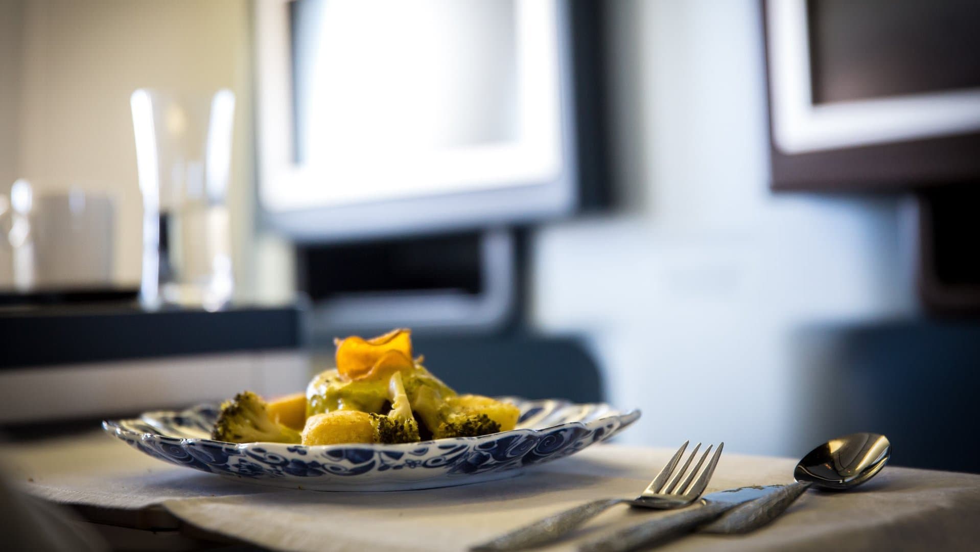 Airline review Cuisine - KLM - 1