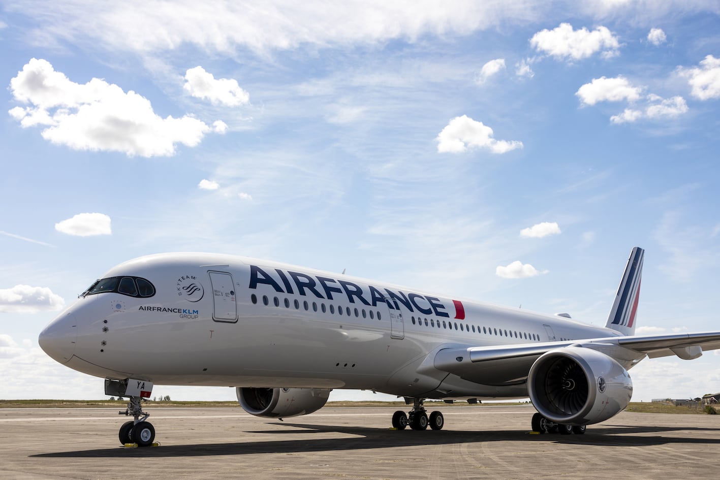 Air France welcomes its 1st Airbus A350