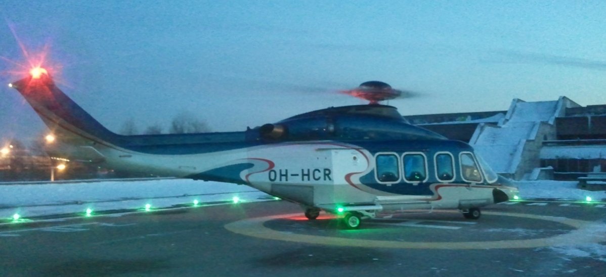 Test av helikopter i reguljärtrafik Helsingfors-Tallinn - 8