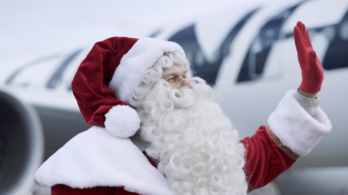 Möt jultomten virtuellt i år med Finnair
