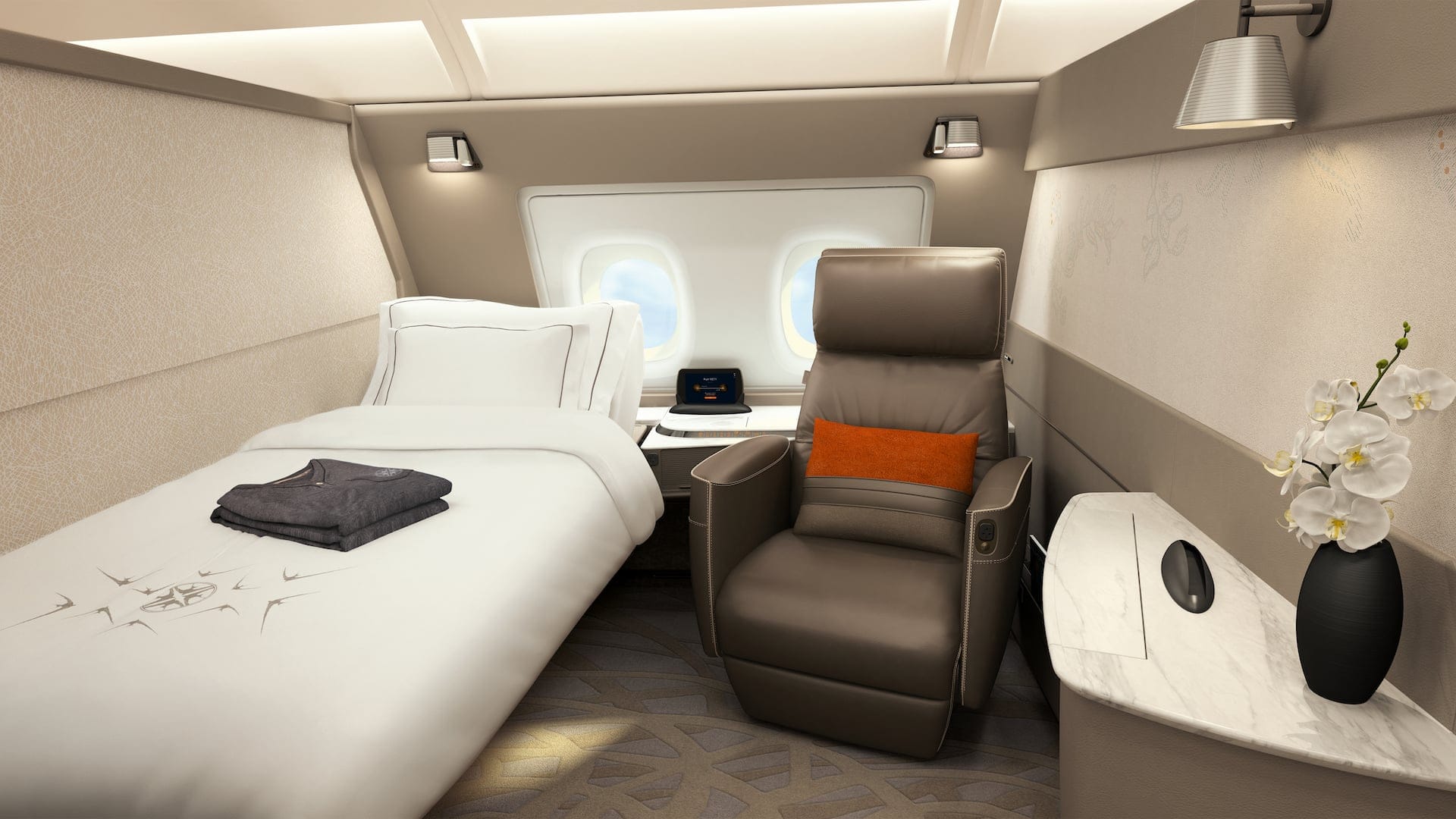 Airline review Cabin & Seat - Singapore Airlines - 0