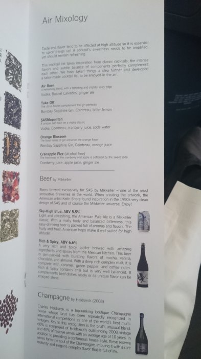 User review: New Business Class cabin SAS, Stockholm - Hong Kong - 17