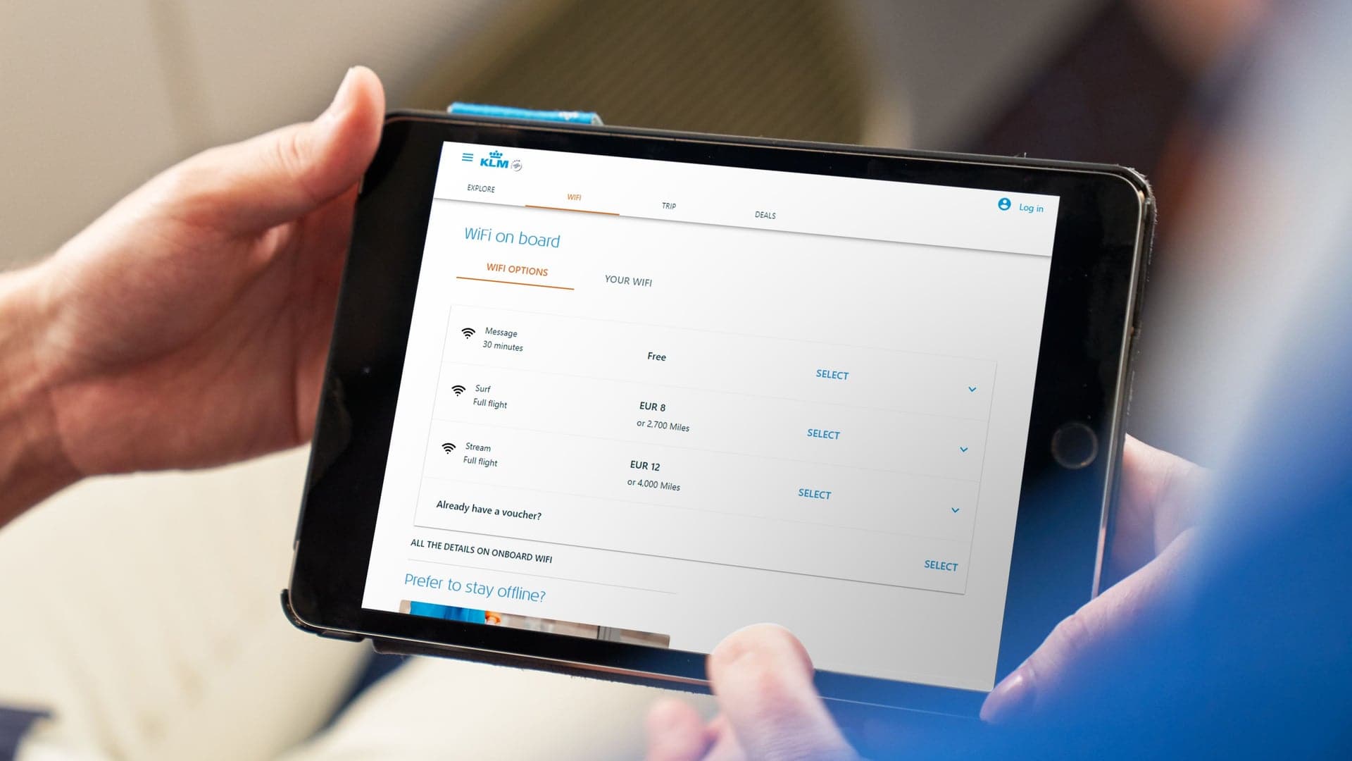 Airline review Entertainment - KLM - 3