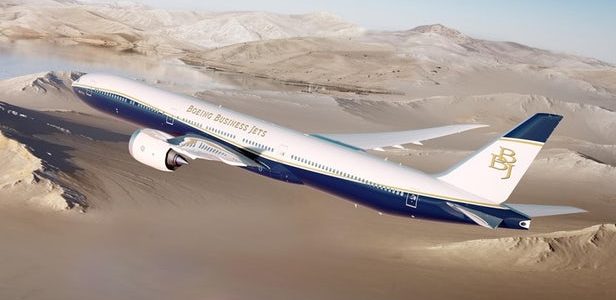 Boeings nye 777X Business Jet får ekstrem rekkevidde