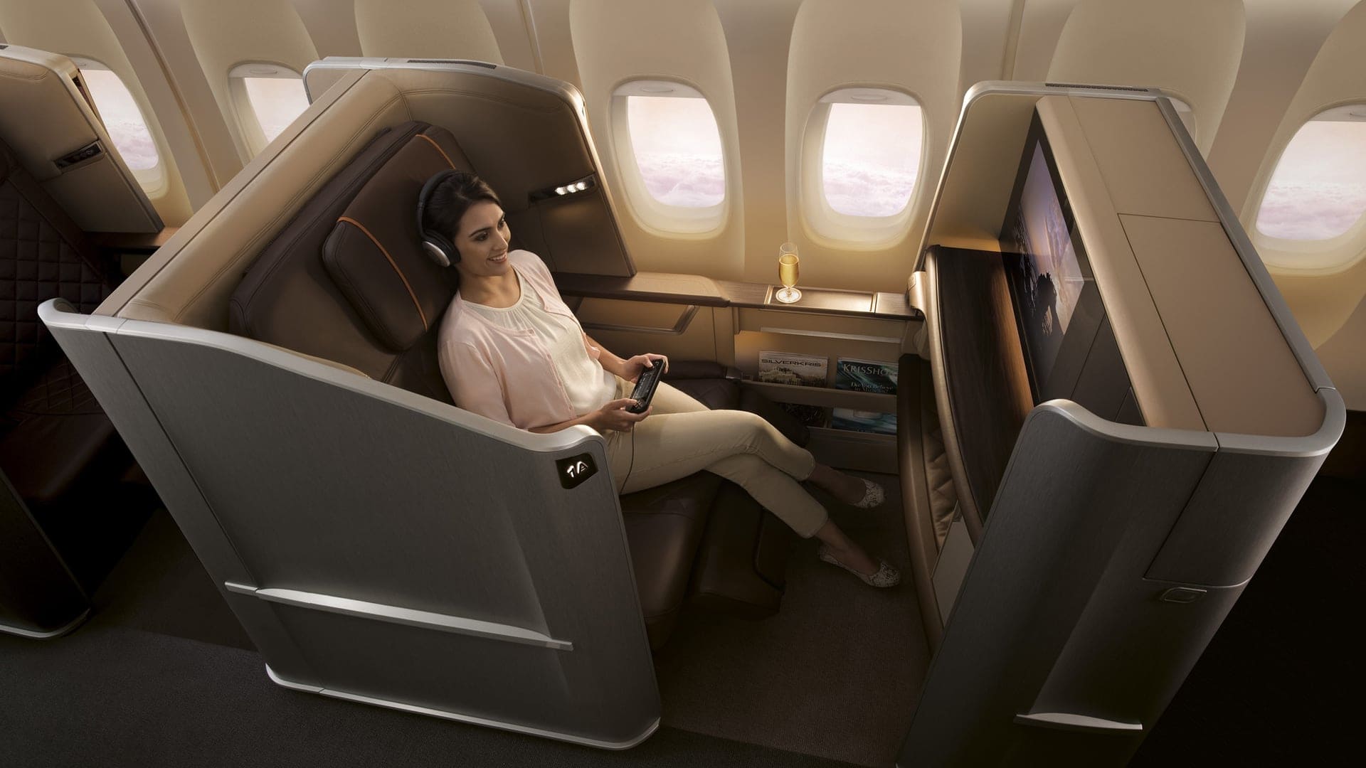 Airline review Cabin & Seat - Singapore Airlines - 8