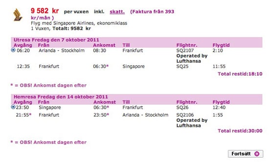 BusinessClass.se Resebyråtest: Plats 7 - Resia - 2