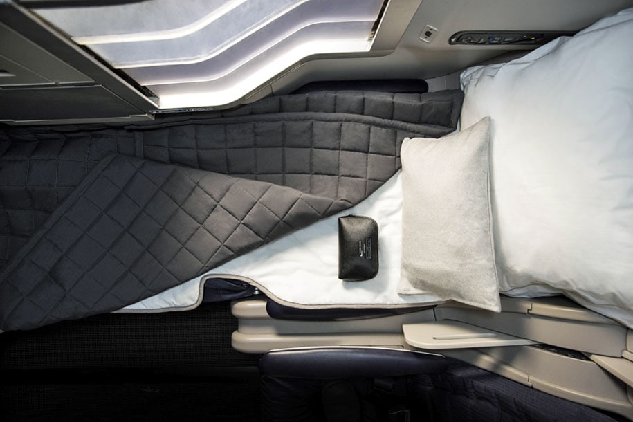 British Airways' New "Super-Soft" Business Class Bedding