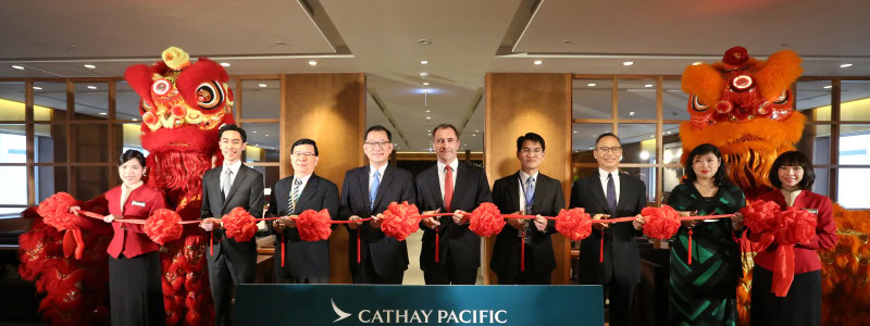 Cathay Pacific öppnar ny lounge på Taiwan Taoyuan International Airport