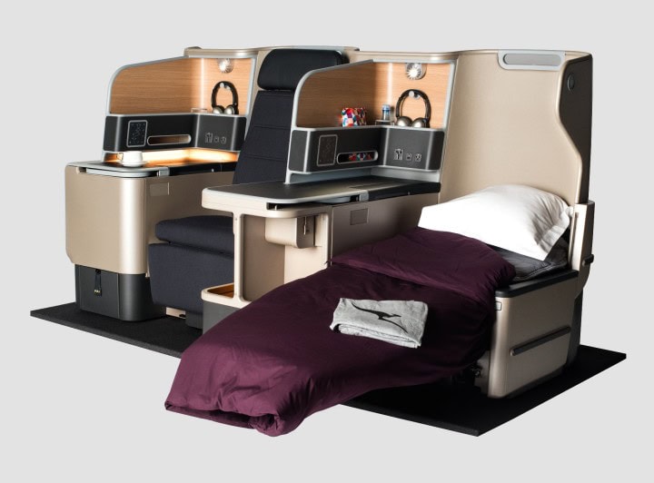 Qantas er begyndt at flyve med sin nye business class - 2