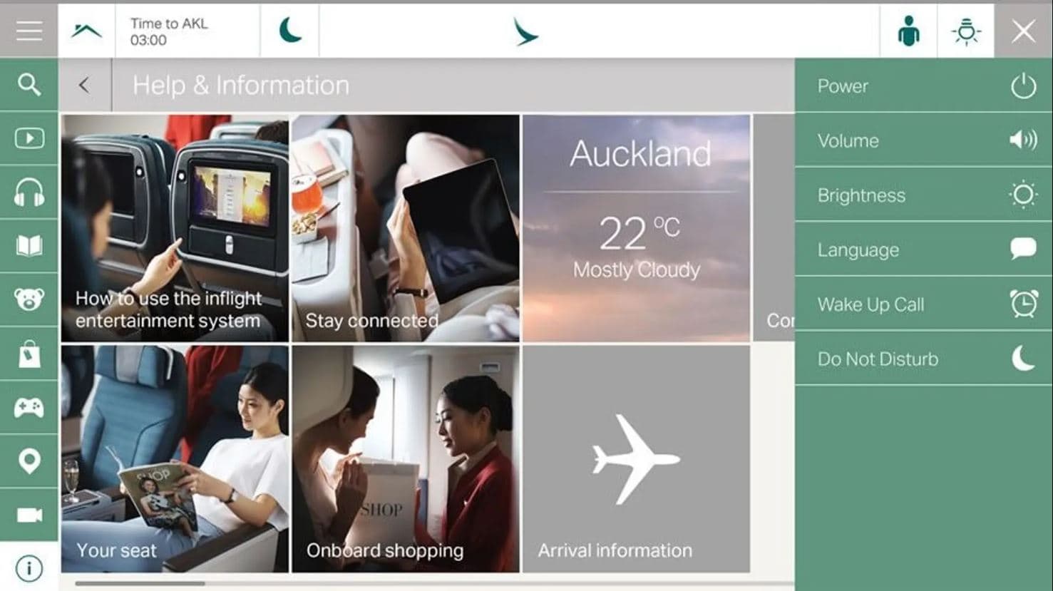 Airline review Entertainment - Cathay Pacific - 2