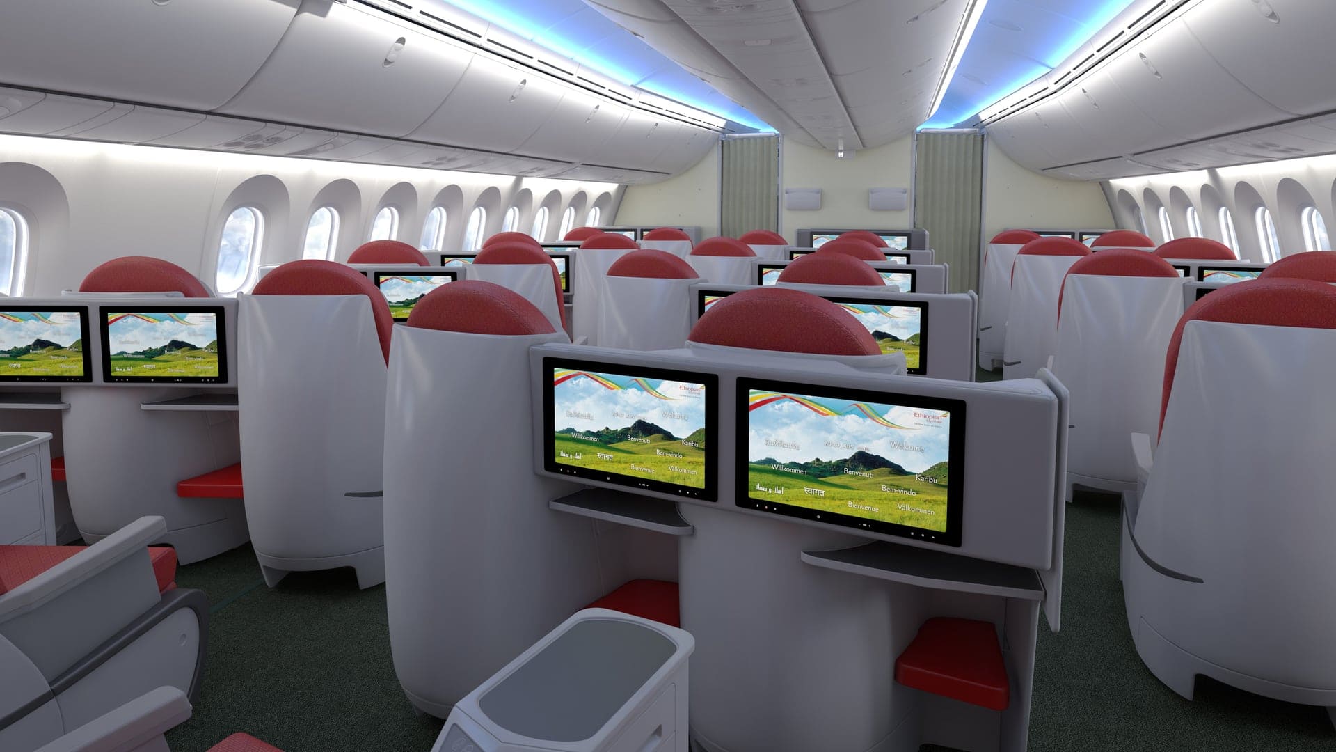 Airline review Cabin & Seat - Ethiopian Airlines - 2