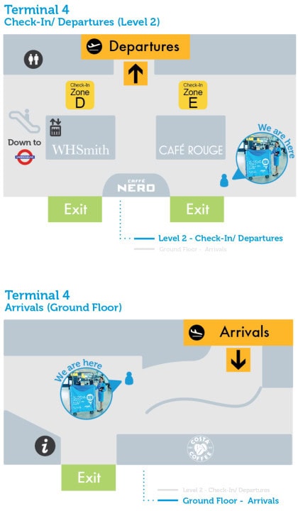 AirPortr baggage delivery now available at all Heathrow terminals