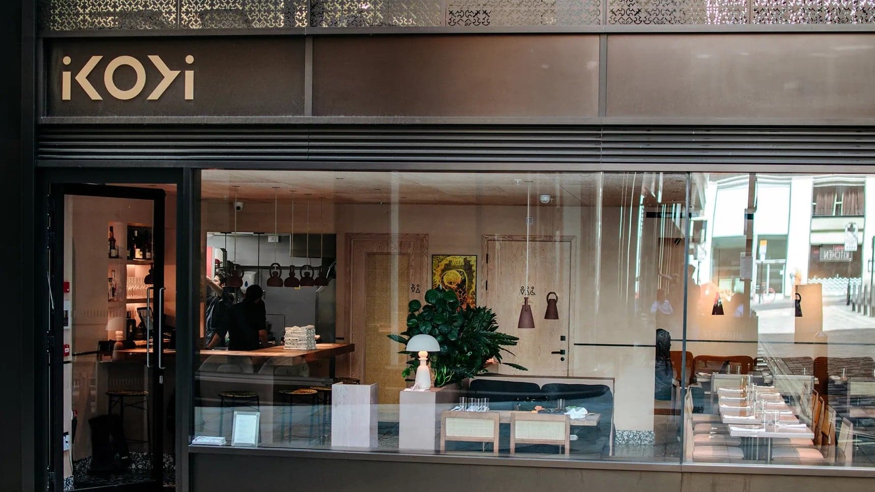 Ikoyi Restaurant's entrance 