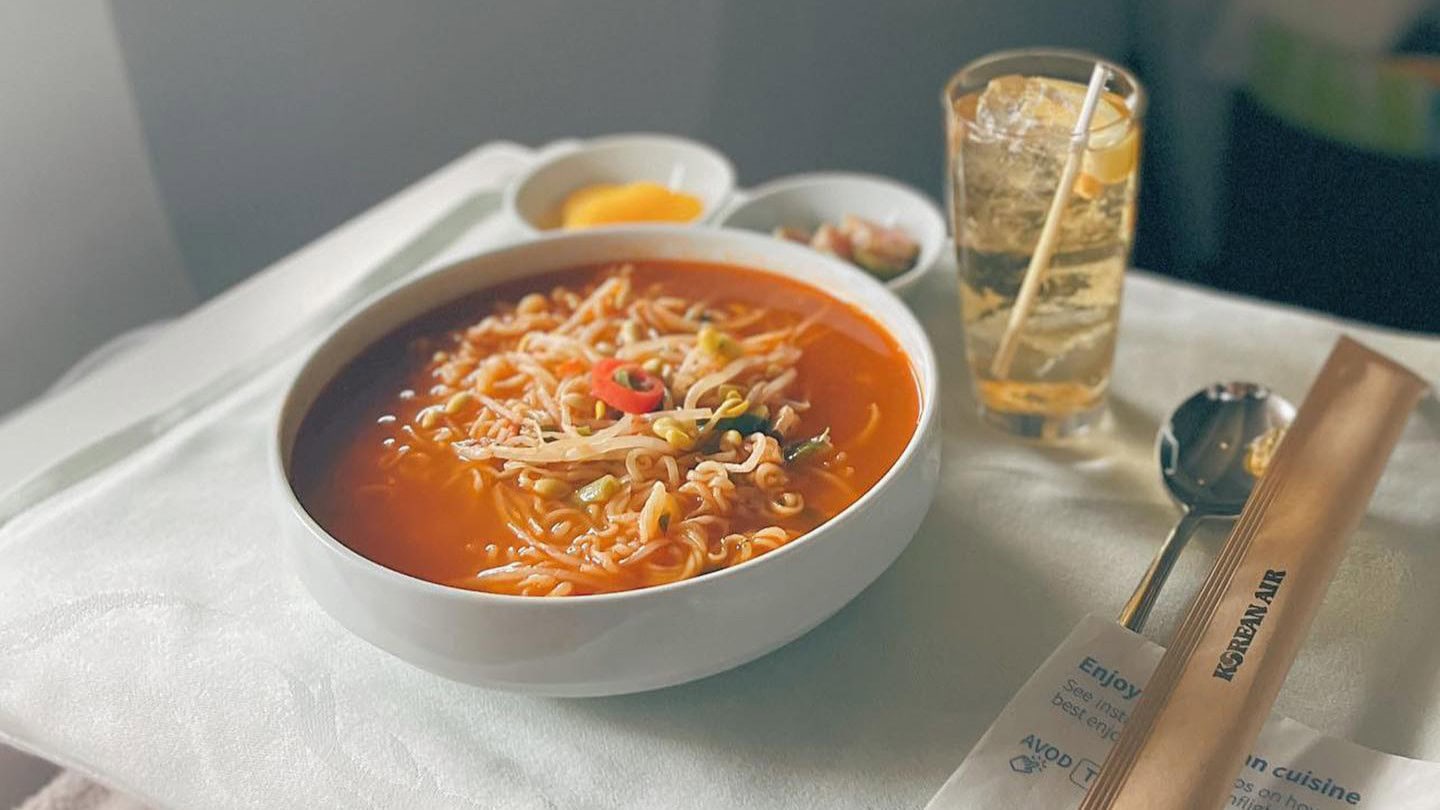 Airline review Cuisine - Korean Air - 4
