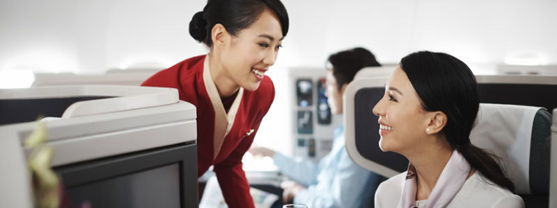 Cathay Pacific’s New Long-Haul Business Class Dining