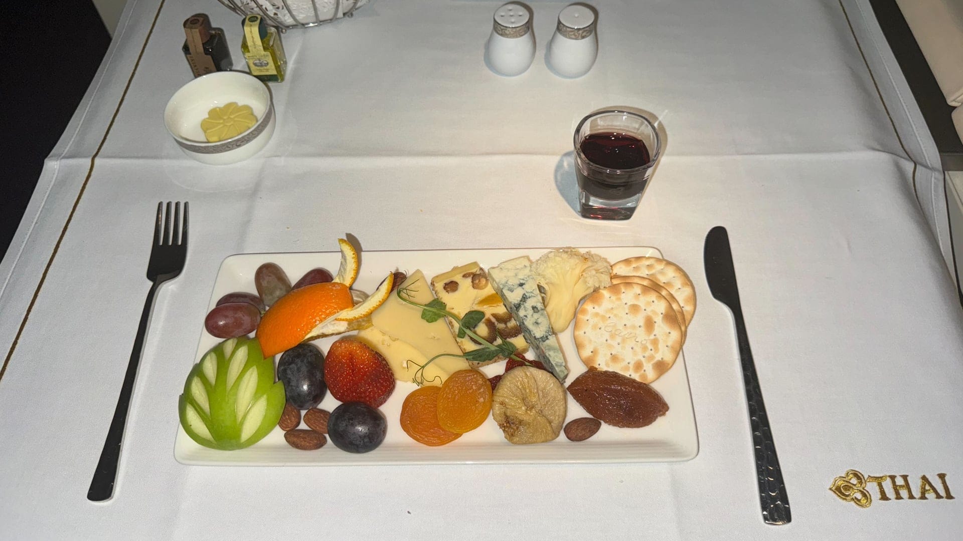 Airline review Cuisine - Thai Airways - 3