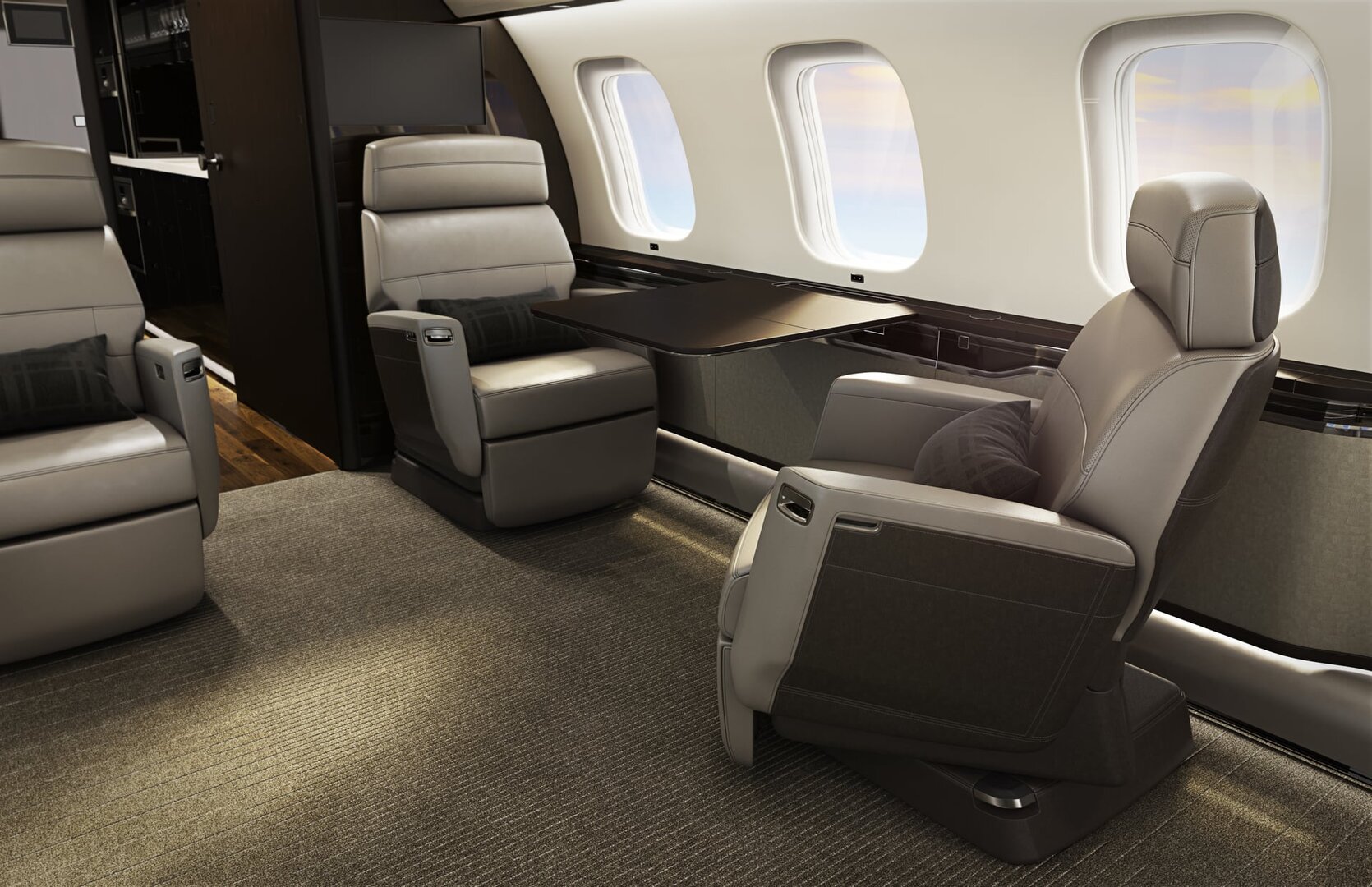 Bombardier Unveils Industry-Redefining Business Class Seat