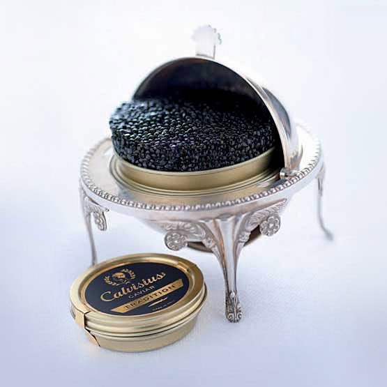 Champagne og kaviar - luksus i luften - 2