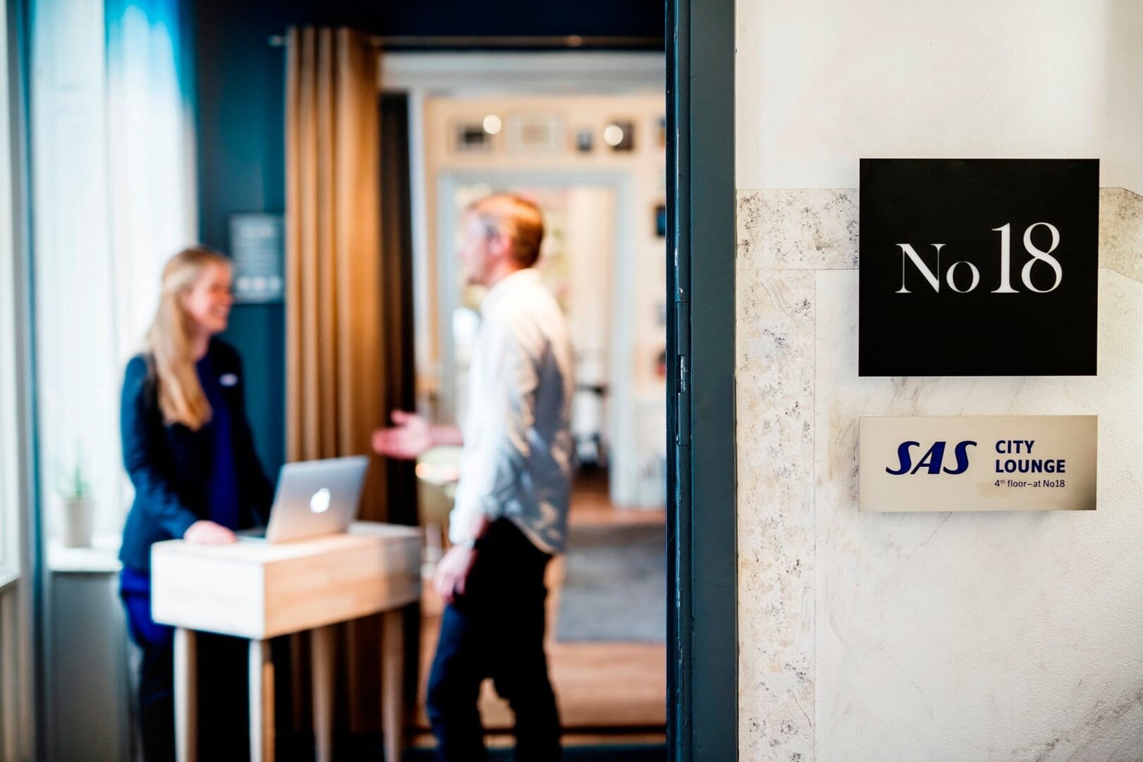 Premiär för SAS City Lounge