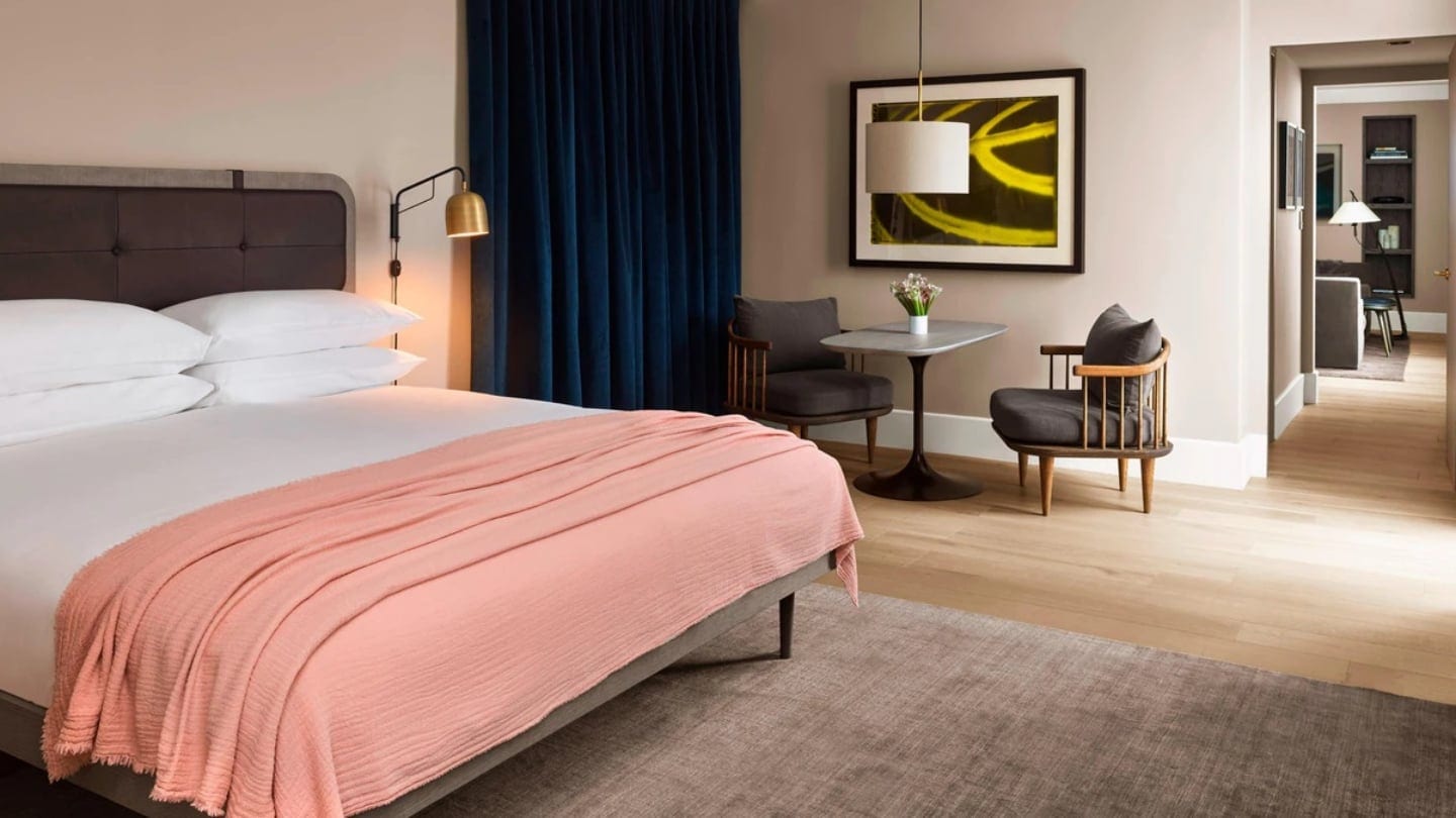 Bedroom at 11 howard new york