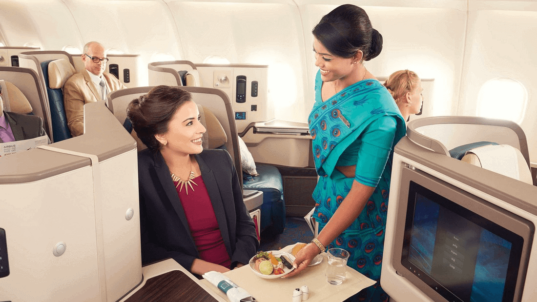 Airline review Cuisine - SriLankan Airlines - 0