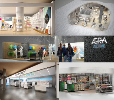 Slik blir shoppingenpå Oslo Lufthavn i 2017