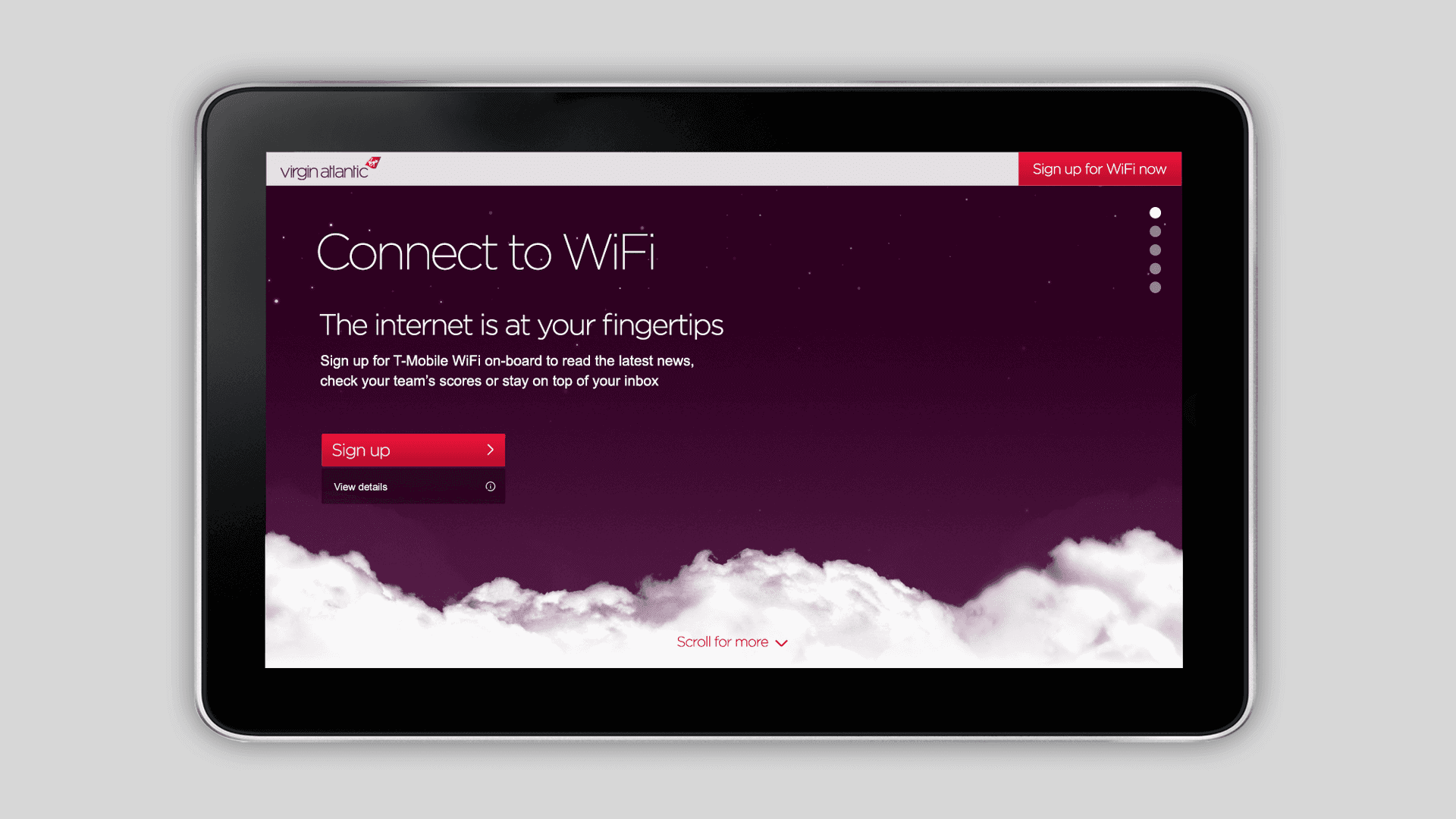 Airline review Entertainment - Virgin Atlantic - 1