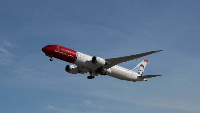 Norwegian receives first Boeing 787-9 Dreamliner
