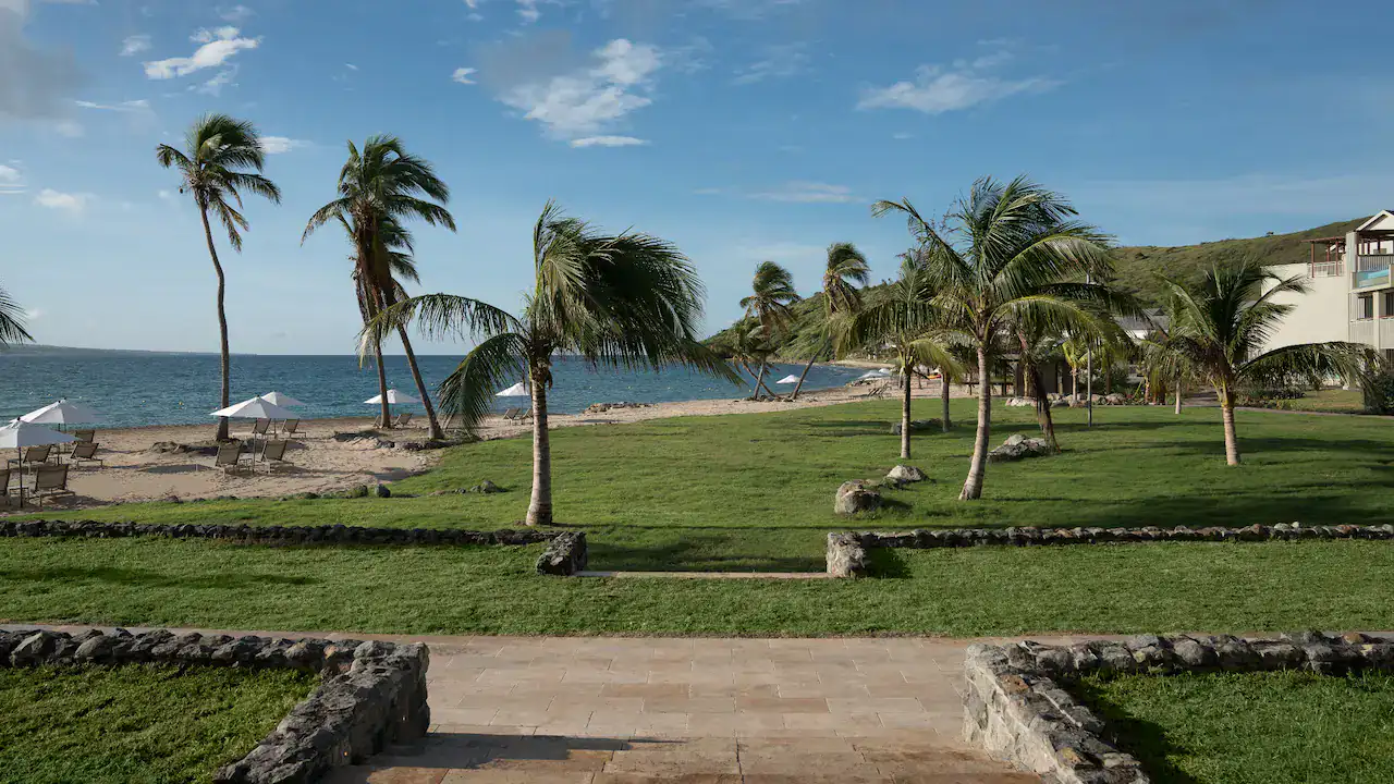 beachfront at Park Hyatt St Kitts Christophe Harbour 