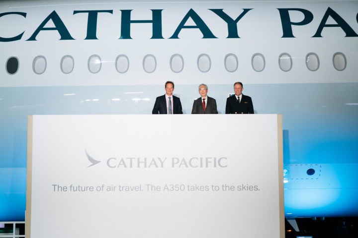 Cathay Pacific har fått sin första Airbus A350-900 - 1