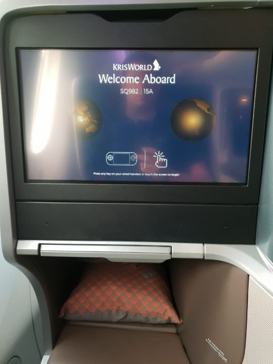 Medlemsrecension: Singapore Airlines nya regional businessclass på Boeing 787-10 - 7