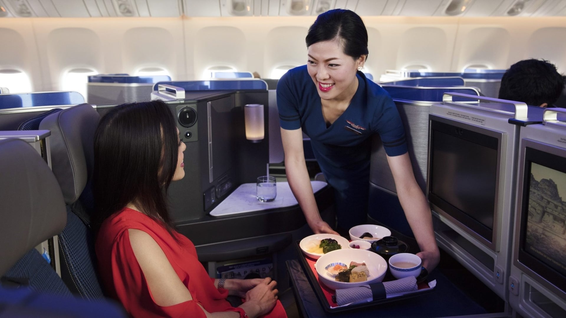 Airline review Cuisine - United Airlines - 1