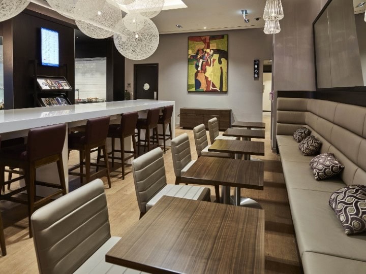 Pictures of British Airways' “prestigious” new lounge at Dubai's International’s newly-built Concourse D - 1