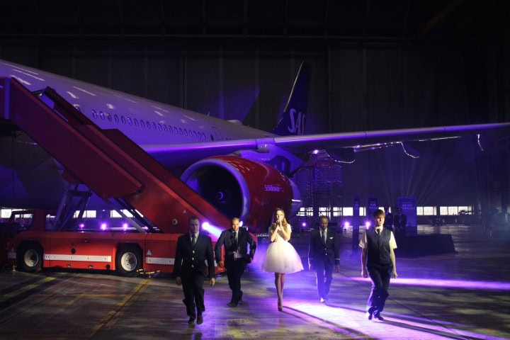 Innvielse av SAS nye Airbus A330 med nye seter og kabiner i alle klasser - 4