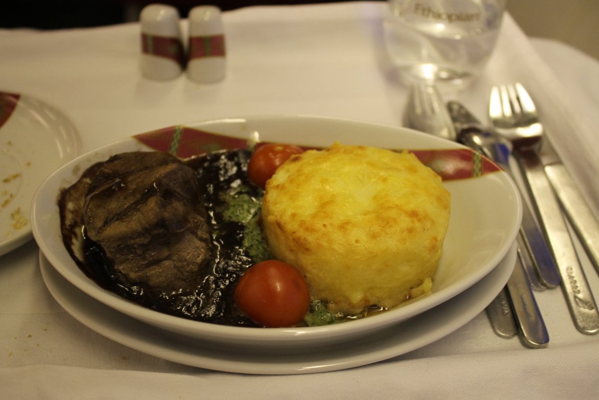 En sista flygning med Ethiopian Airlines business class Stockholm-Rom - 12