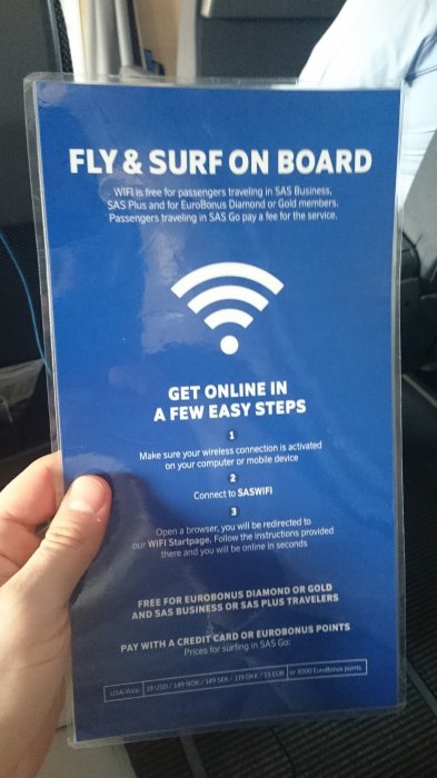 User review: New Business Class cabin SAS, Stockholm - Hong Kong - 18