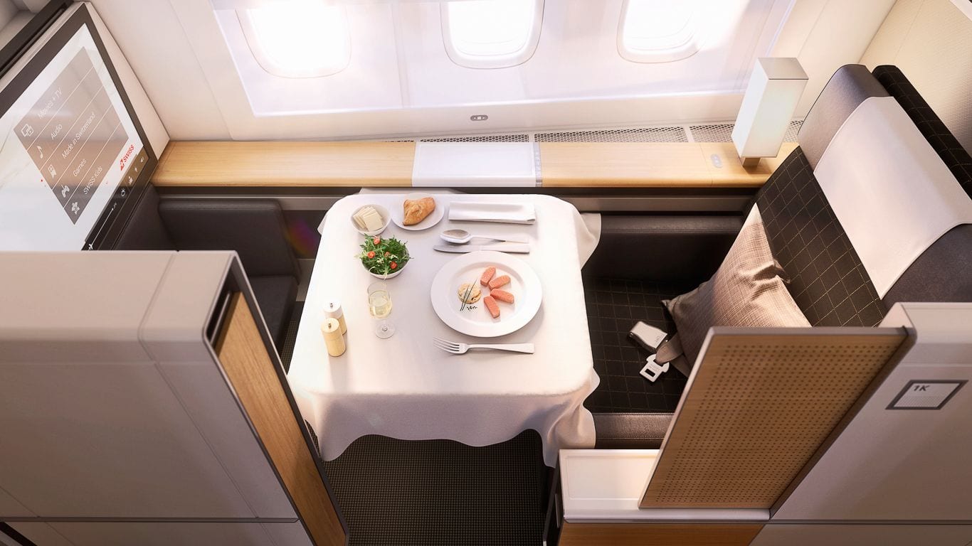 Airline review Cuisine - SWISS - 1