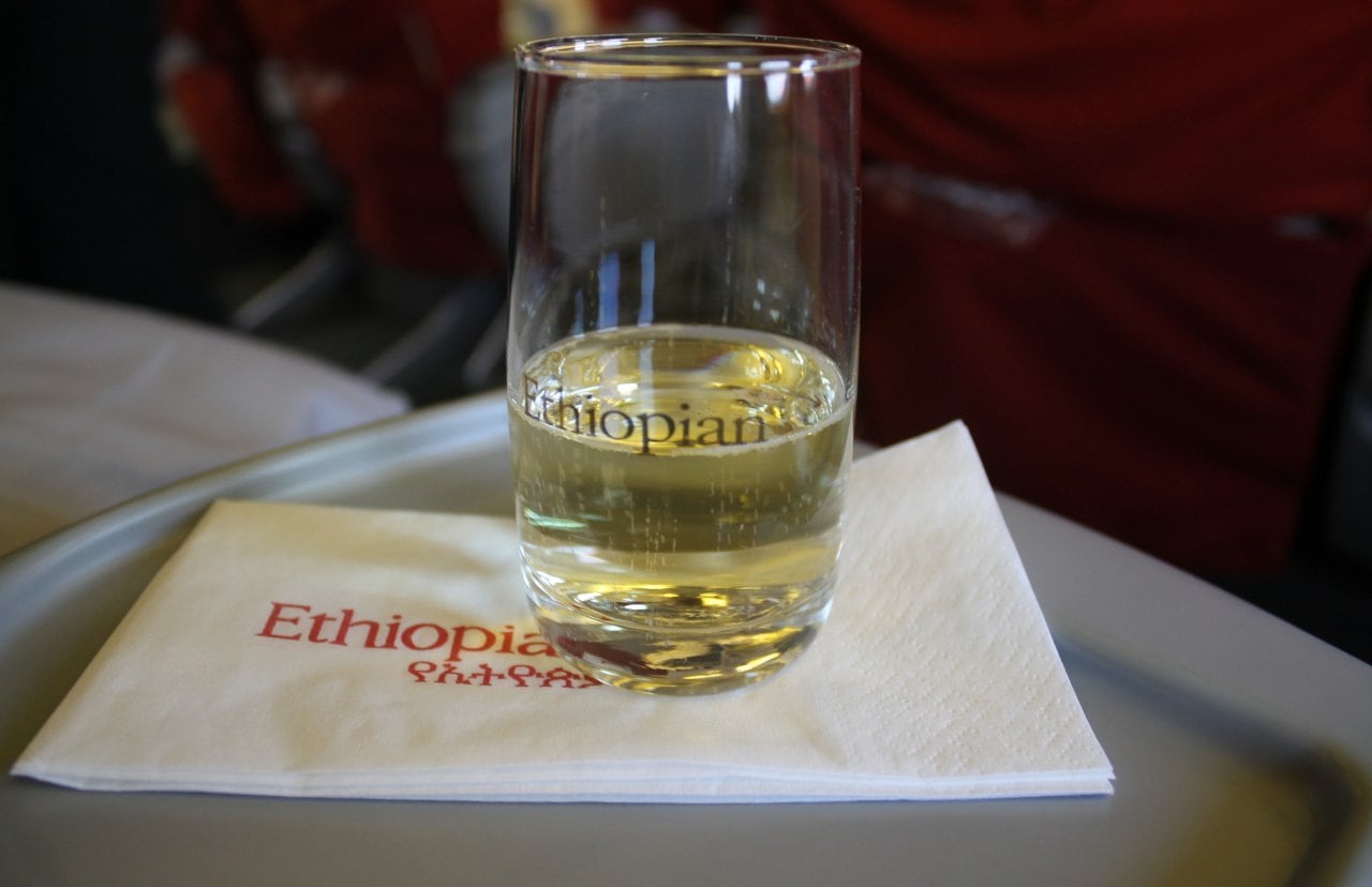 En sista flygning med Ethiopian Airlines business class Stockholm-Rom - 7