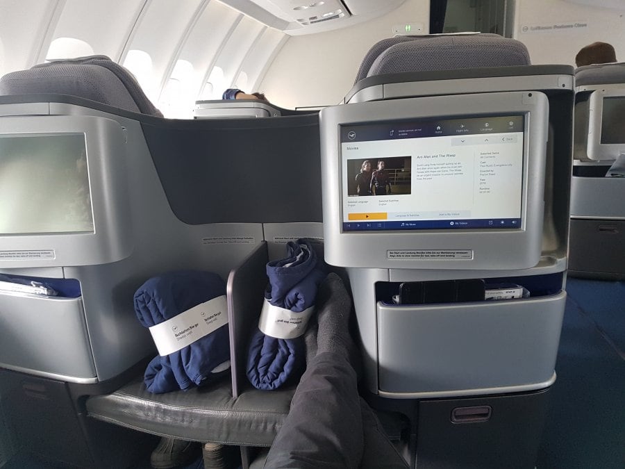 Lufthansa Business till Denver och Steamboat