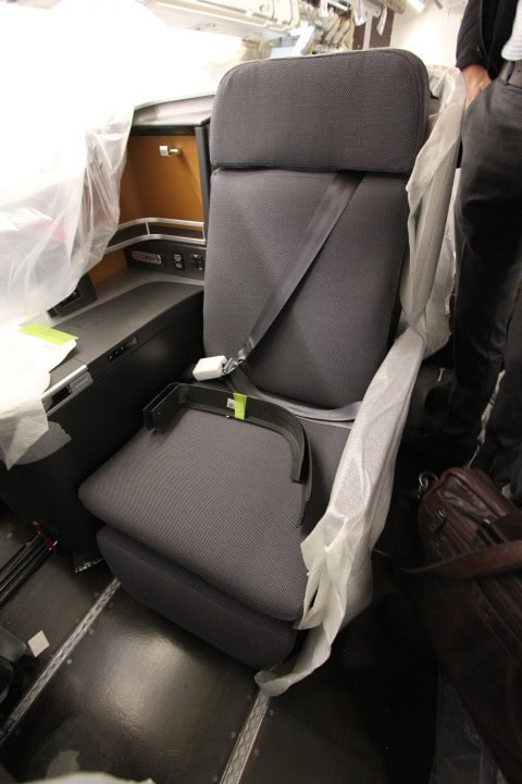 En första titt på Erik Viking och SAS nya långdistansstolar - SAS Business - 1