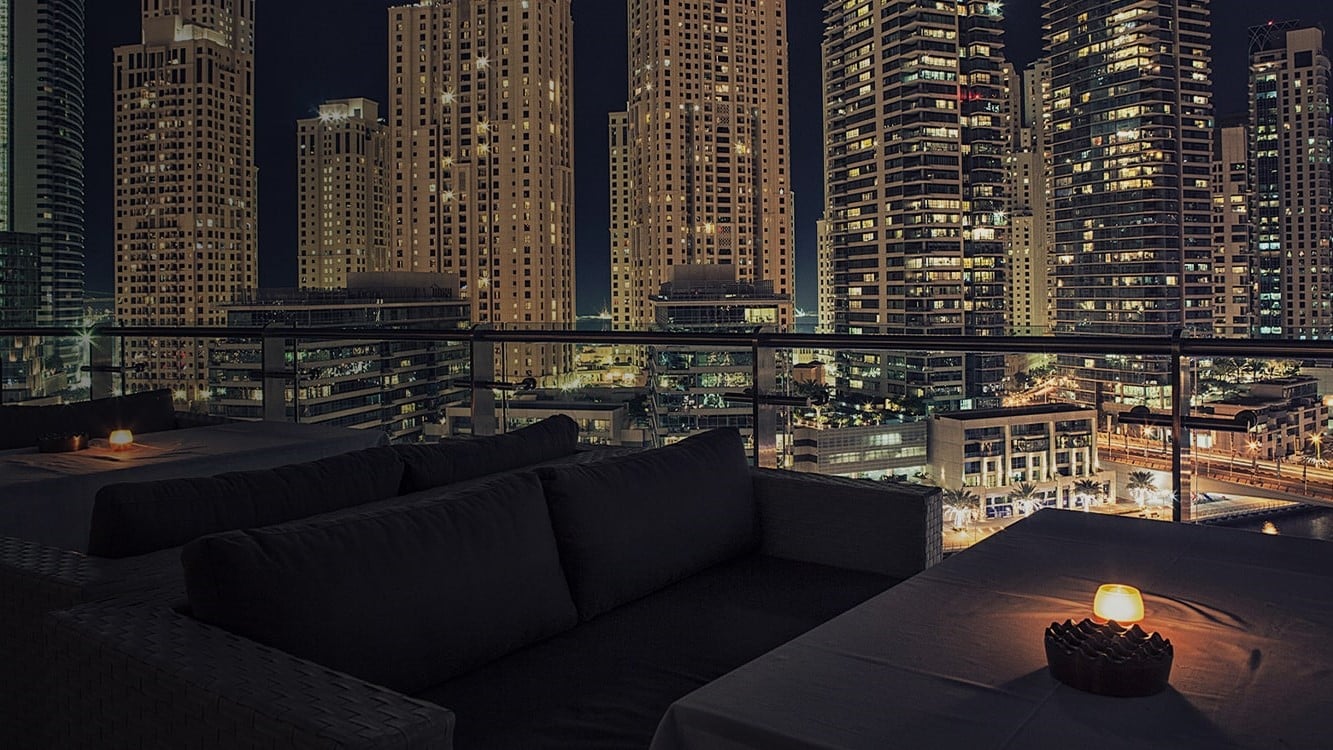 Seating arrangement at Atelier M 