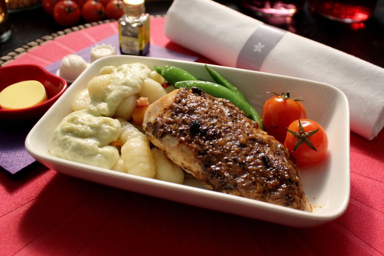 Hong Kong Airlines Reveals New Business Class Menu