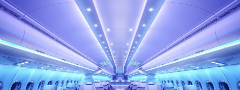 Framtidens kabin som Airbus ser den