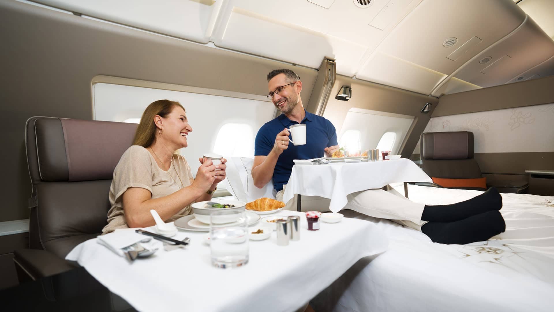 Airline review Cabin & Seat - Singapore Airlines - 3