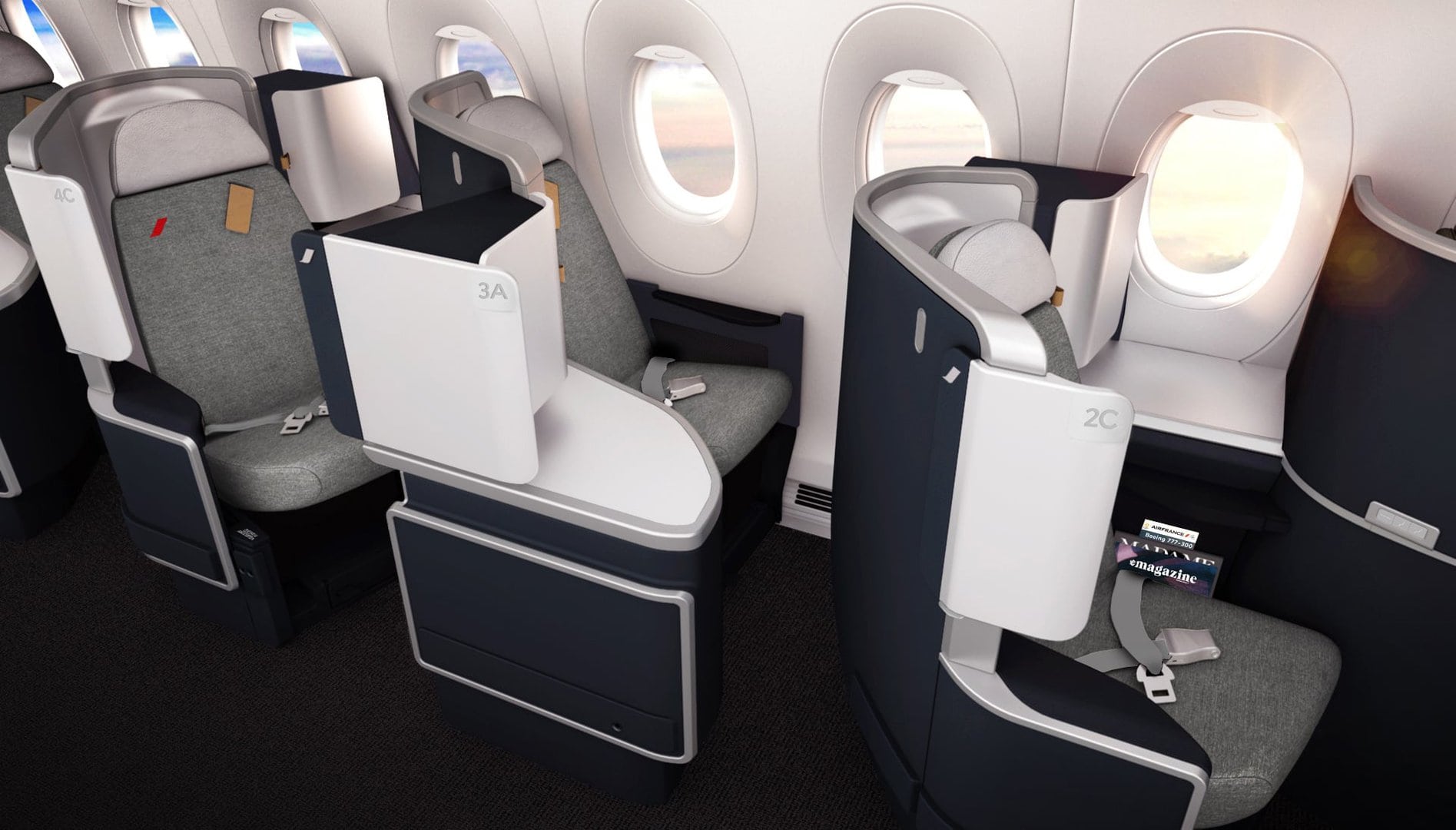 New Air France travel cabins to the Caribbean and Indian ocean