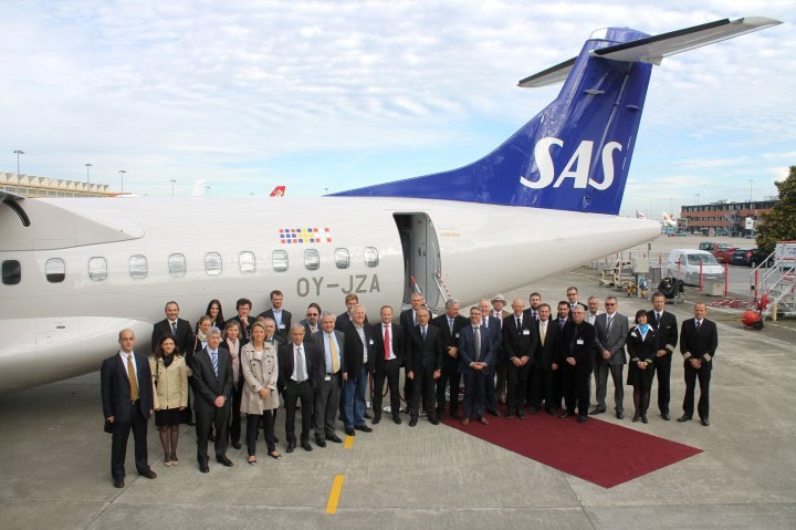 SAS och Jettime får leverans av sin första ATR 72-600 - 8