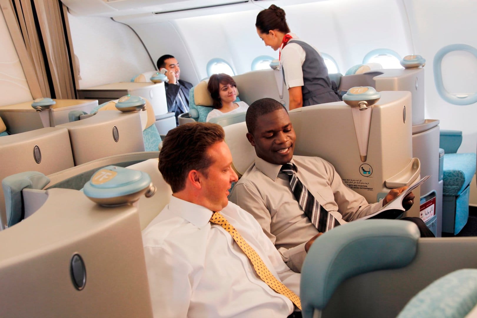 Best Business Class seats for travelling with a companion