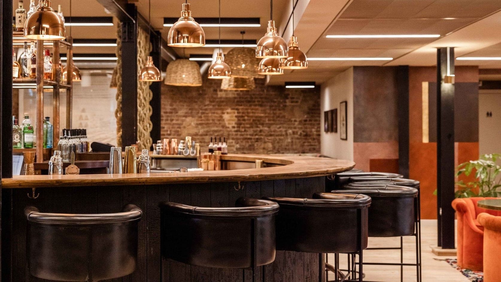 the bar at The Conduit